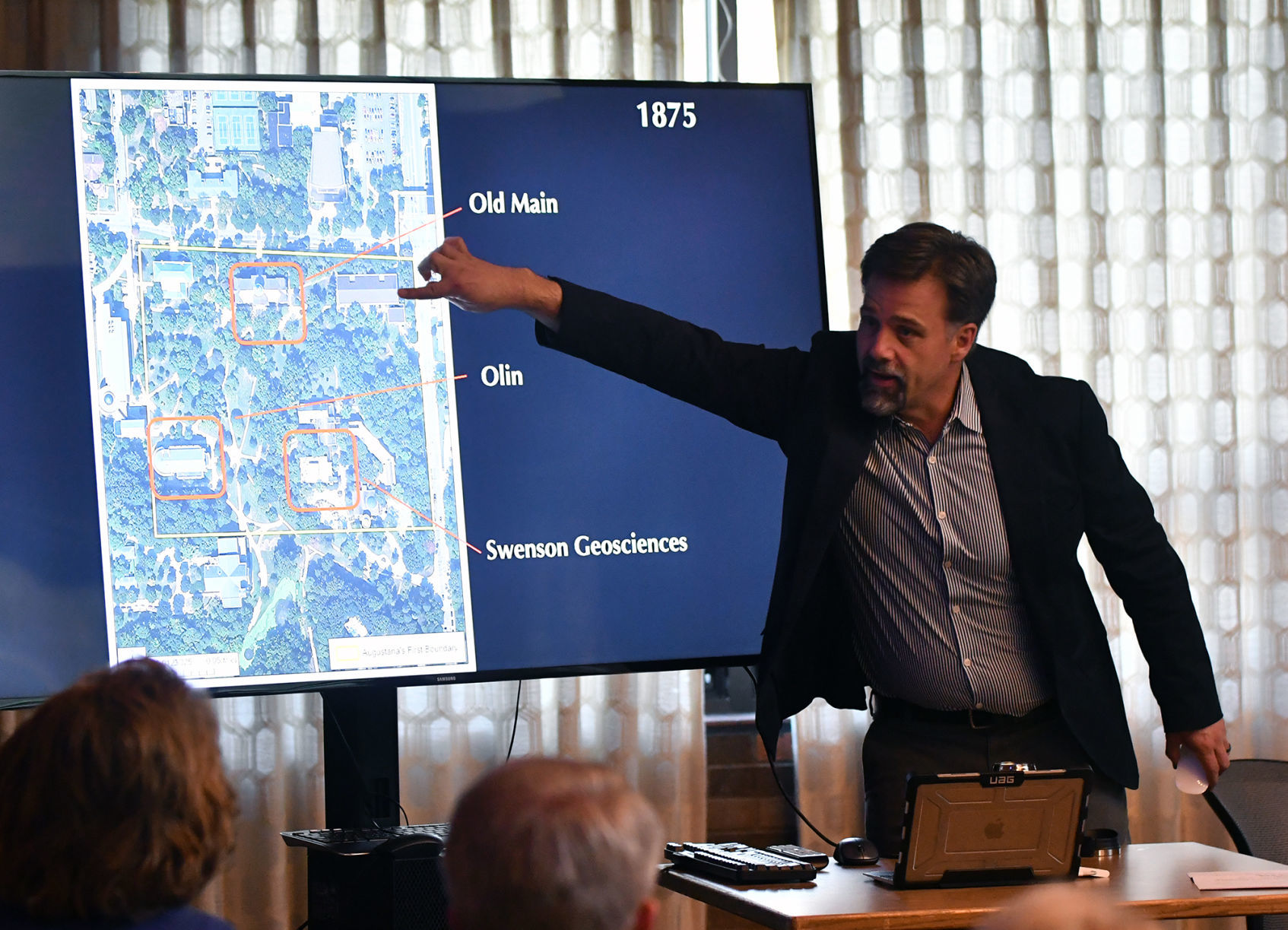 Dr. Matt Fockler, assistant professor of geography